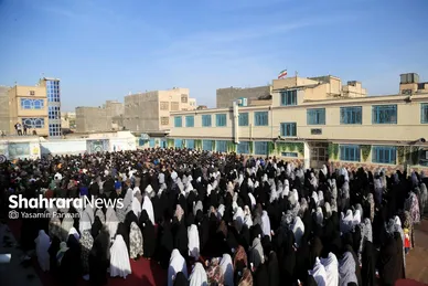 اقامه نماز عید سعید فطر در محله گلشهر (۲۲ فروردین ۱۴۰۳)