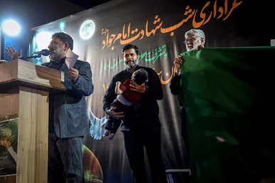 دسته عزای حضرت جوادالائمه (ع) در مشهد