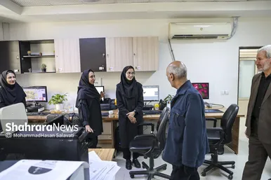 گزارش تصویری | بازدید مدیران استانی و شهری از موسسه فرهنگی شهرآرا به مناسبت روز خبرنگار - ۱