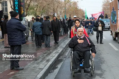 تشییع پیکر مطهر ۱۰ شهید گمنام در مشهد