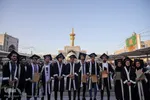جشن فارغ‌التحصیلی دانشجویان پزشکی در حرم رضوی