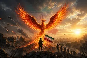 ویدئو | ققنوس ایران دوباره اوج گرفت، این بار بلندتر از همیشه