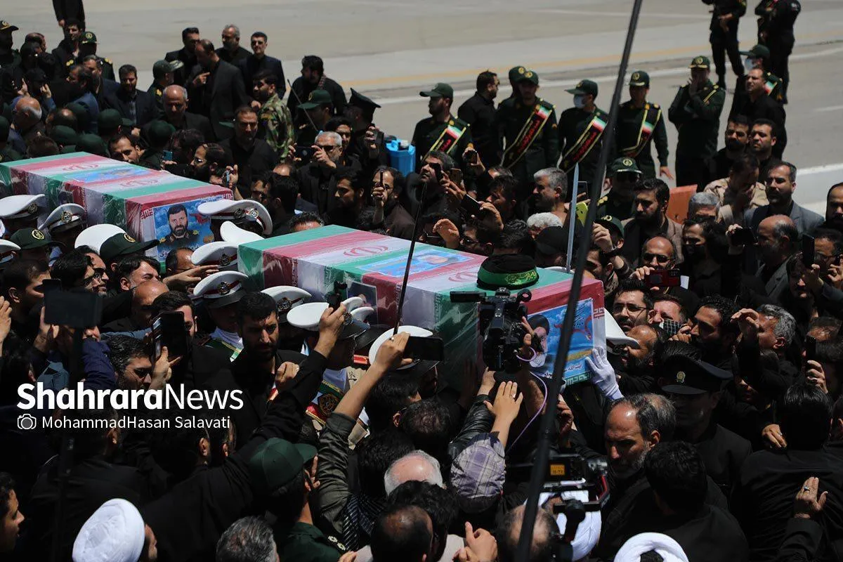 انتظار مشهدی‌ها برای استقبال از پیکر شهید جمهور