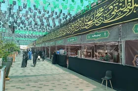 مدیریت شهری مشهد در کنار خادمان دهه آخر صفر | بازدید اعضای شورای اسلامی شهر از موکب&zwnj;های شهرداری در منطقه ۱۰ + فیلم