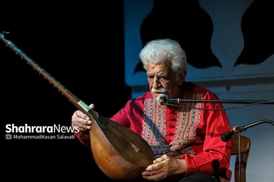 آئین شاهنامه خوانی استاد محمد یگانه در مشهد