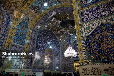 حال و هوای حرم مطهر امام رضا (ع) در دهه کرامت