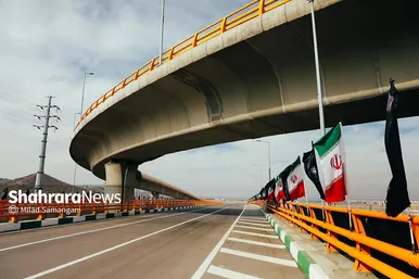 آیین بهره‌برداری از تقاطع چهارسطحی آزادگان مشهد