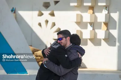 تشییع پیکر دو دانشجوی شهید حافظ امنیت در دانشگاه فردوسی