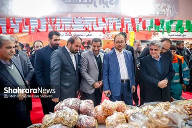 گزارش تصویری | افتتاح رویداد «چله بازار» در مشهد