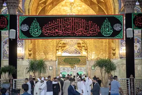 کربلا در آستانه ایام فاطمیه سیاهپوش شد