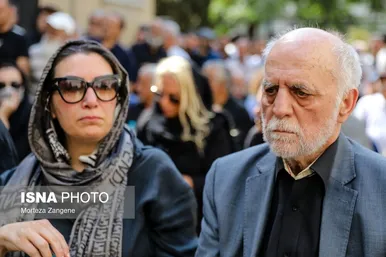 عکس‌هایی از مراسم تشییع پیکر سعید راد