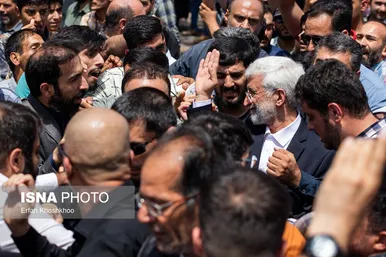 عکس‌هایی از پزشکیان و جلیلی پای صندوق رای در مرحله دوم انتخابات