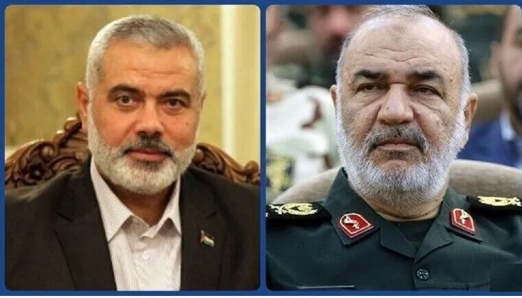 گفت‌وگوی تلفنی سردار سلامی با اسماعیل هنیه | سپاه در کنار ملت فلسطین خواهد ماند
