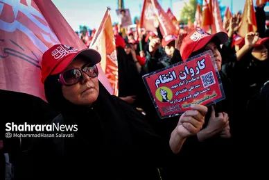 گزارش تصویری | موکب فرهنگی شهرداری مشهد در نجف اشرف و مسیر پیاده روی زائران اربعین (۸ مرداد ۱۴۰۵)