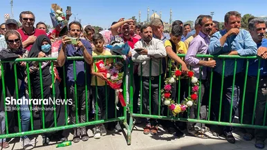 بازگشت اولین کاروان حجاج خراسانی