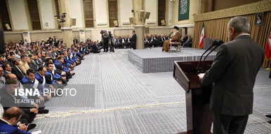 دیدار کارگران با رهبر معظم انقلاب