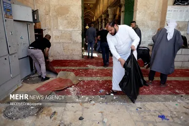 درگیری فلسطینی‌ها با رژیم صهیونیستی در بیت المقدس