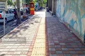 شهروند خبرنگار | درخواست نوسازی پیاده روهای بولوار شهید رضوی مشهد + پاسخ