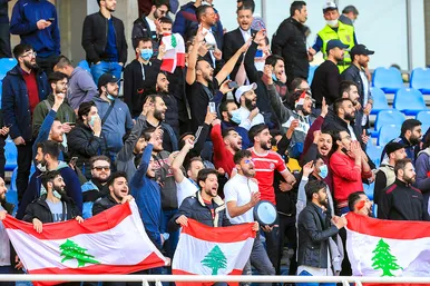 دیدار تیم‌های ملی فوتبال ایران و لبنان در مرحله مقدماتی جام جهانی ۲۰۲۲