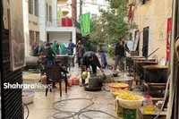 از مشهد برای لبنان | حال‌وهوای موکب امام‌رضا(ع) در خدمت‌رسانی به آوارگان لبنانی
