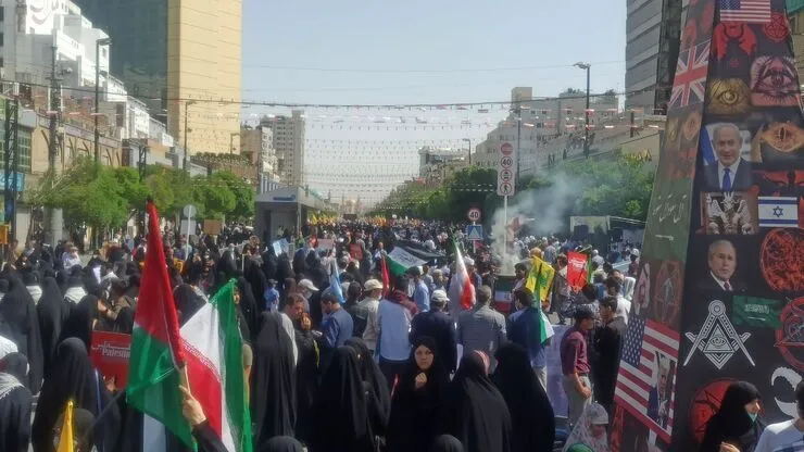 آغاز راهپیمایی روز جهانی قدس در مشهد