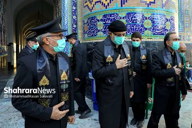آیین سنتی «صلا» در حرم مطهر رضوی