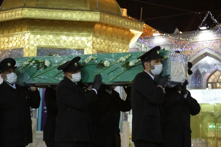 پیکر شهید مدافع حرم در مشهد تشییع شد