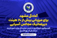 آمادگی مشهد برای میزبانی بیش از ۲۰ هیئت دیپلماتیک در مجمع مجالس آسیایی + ویدئو