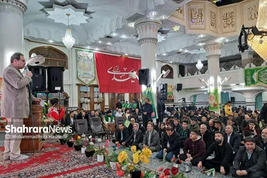 جشن بزرگ مهاجران افغانستانی به مناسبت نیمه شعبان در مشهد