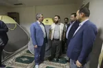 بازدید جمعی از اعضای شورای اسلامی شهر مشهدمقدس از نحوه خدمات رسانی به زائران و اقدامات نوروزی شهرداری مشهد