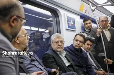 گزارش تصویری | بهره‌برداری از سکوی دوم خط ۳ متروی مشهد
