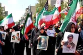فدایی‌های جانِ ایران در عزای پدر ملت | مراسم عزاداری مردم مشهد در اربعین رهبر شهید + فیلم