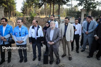 گزارش تصویری | بازدید مدیران استانی، ستاد بحران استان و مدیران شهرداری از مسیل‌ها و ارتفاعات جنوبی مشهد