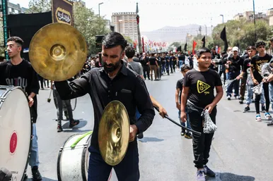 عزاداری روز تاسوعا در مشهد مقدس