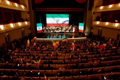 گزارش تصویری | برگزاری آیین سوگ شهادت «امین ملت ایران» به یاد رهبر شهید انقلاب با حضور هنرمندان