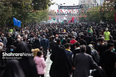 عزاداری روز شهادت امام رضا علیه اسلام در مشهد