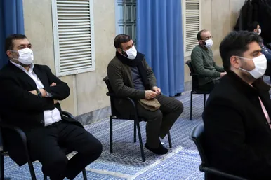 دیدار مداحان اهل‌بیت (علیهم السلام) با رهبر معظم انقلاب