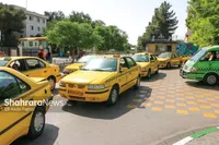 آماده باش کامل ناوگان تاکسیرانی به همراه افزایش ناوگان در اطراف حرم و مبادی ورودی شهر مشهد