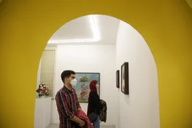 گپ و گفتی با آزاده نظام دوست، درباره آثار او در نمایشگاه &laquo;خواب زمستانی&raquo;