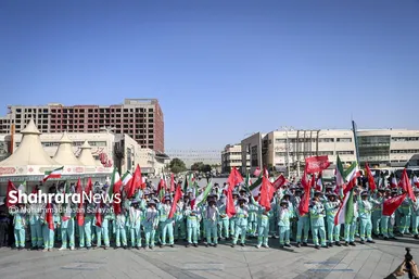 گزارش تصویری | آیین اذن خدمت کاروان خدام الحسین (ع) شهرداری مشهد