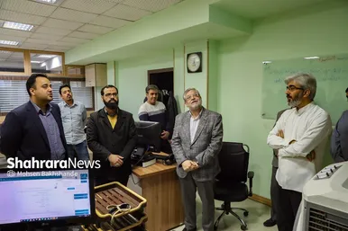 بازدید شهردار مشهدمقدس از موسسه شهرآرا