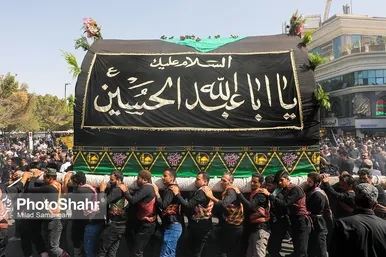 پیاده‌روی جاماندگان اربعین حسینی در مشهد