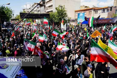 گزارش تصویری | مراسم اربعین رهبر شهید انقلاب در تهران