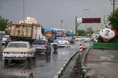 گزارش تصویری | بارش باران بهاری در مشهد (۲۶ فروردین ماه ۱۴۰۴)