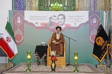 مراسم بزرگداشت سالگرد شهدای دولت در مسجد گوهر شاد