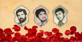 مادر والامقام سه شهید البرزی به فرزندانش پیوست