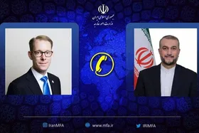وزرای امور خارجه ایران و سوئد با یکدیگر گفت&zwnj;وگو کردند