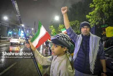 گزارش تصویری | موج چهل و ششم حضور حماسی مردم مشهد زیر باران رحمت الهی