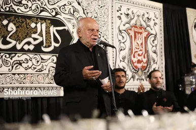 گزارش تصویری | مراسم روضه خوانی شب هشتم  ماه محرم در خیابان های مشهد