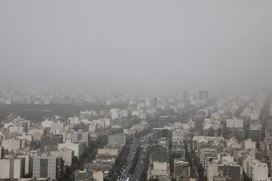 آلودگی شدید هوا در مشهد